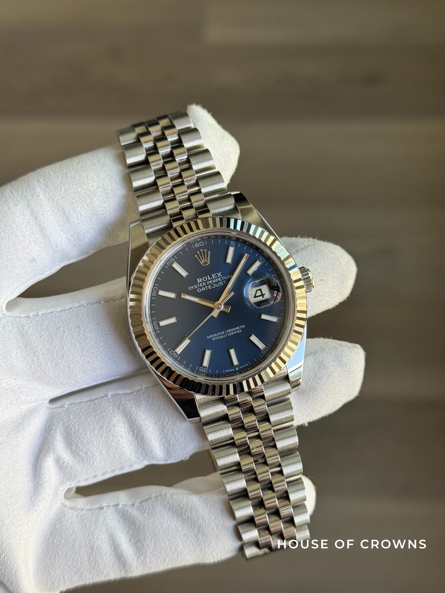 2024 Rolex Datejust 41mm Blue Dial Jubilee