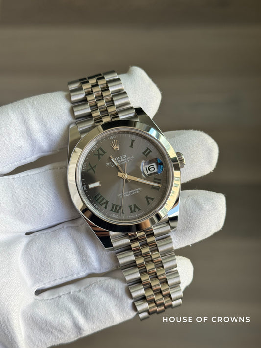 2026 Rolex Datejust 41mm Wimbledon Jubilee NEW